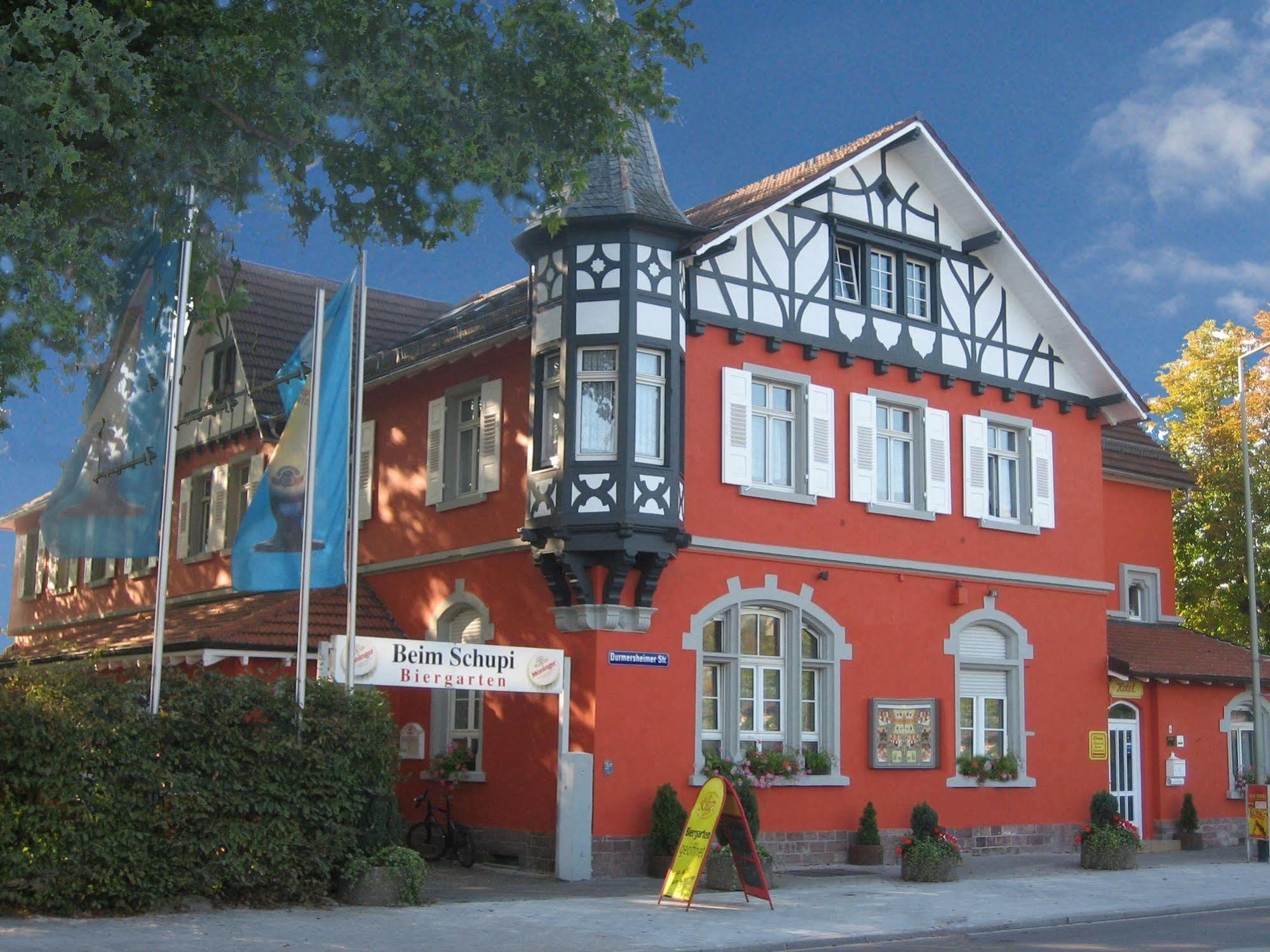 Hotel Beim Schupi Karlsruhe Exterior foto